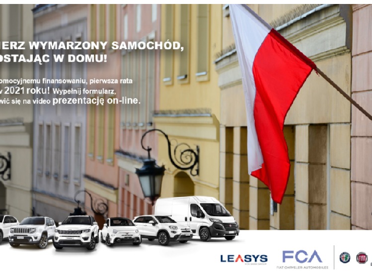 Dealerzy FCA blisko swoich Klientów: wybierz wymarzony samochód, pozostając w domu