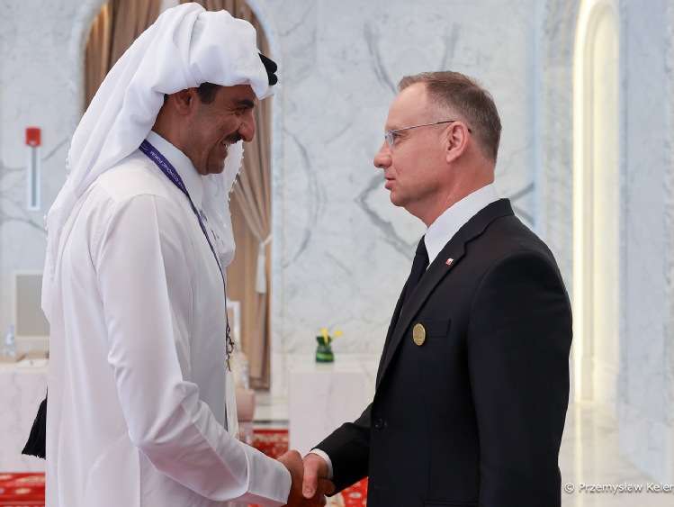 Prezydent Duda wziął udział w Katarskim Forum Ekonomicznym w Doha