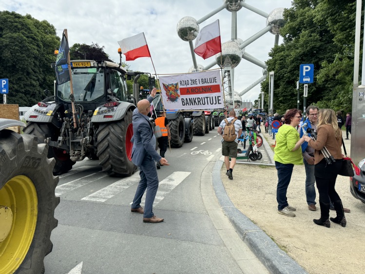 Kolejny rolniczy najazd na Brukselę