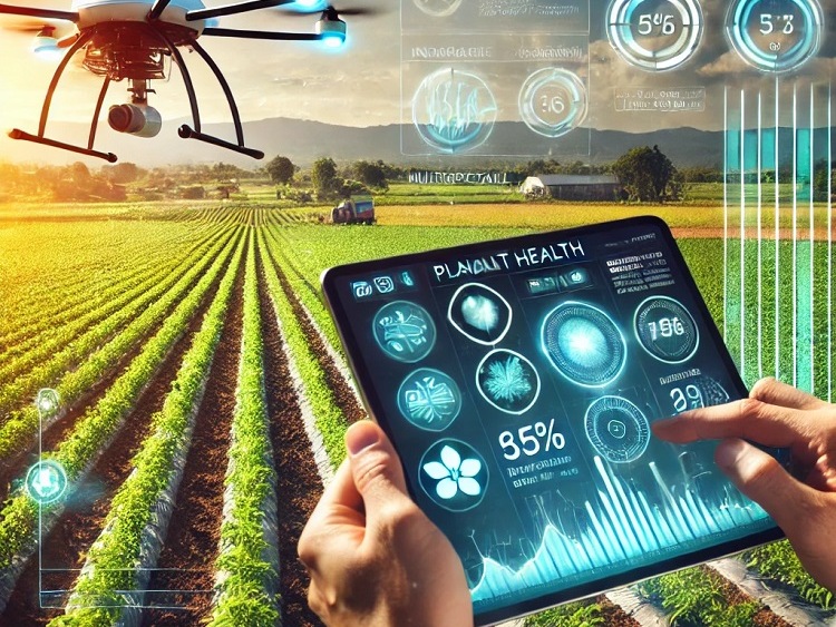 W jaki sposób FieldBee PowerSteer VisionPro pomaga w monitorowaniu zdrowia roślin