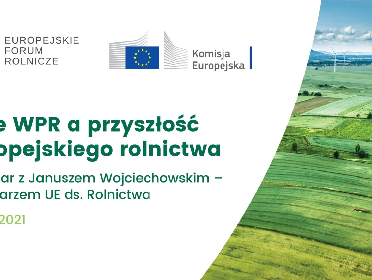 Debata online z udziałem Janusza Wojciechowskiego – Komisarza UE ds. Rolnictwa