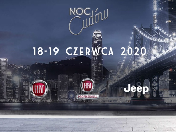 „Noc Cudów” w Salonach Fiata, Alfy Romeo, Jeepa, Abartha i Fiata Professional już 18-19 czerwca 2020 r.