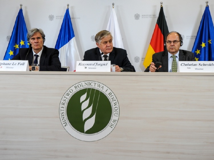 Ministrowie rolnictwa Polski, Francji i Niemiec: porozumienie ws. wspólnych działań