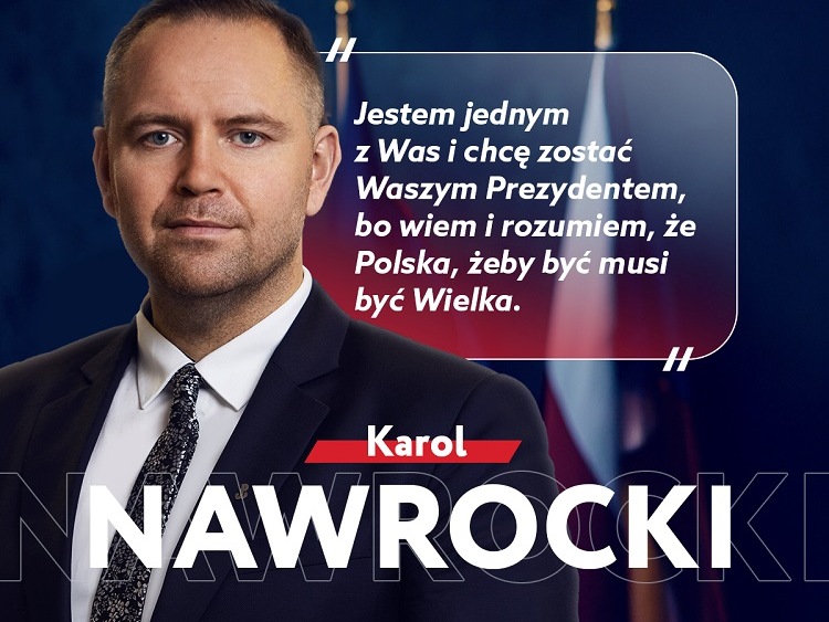 NAWROCKI kandydatem na Prezydenta RP: "Polska to moja miłość"