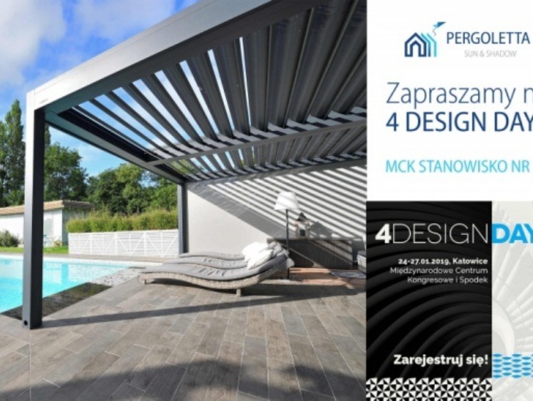 Pergoletta Sun & Shadow na katowickich 4 Design Days