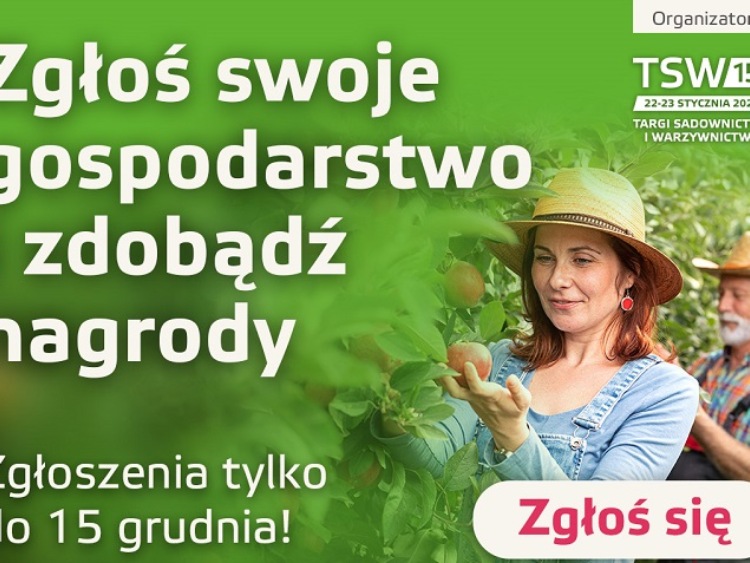 TSW dostarczą światowej wiedzy. Ochrona upraw po ogrodnictwo 5.0