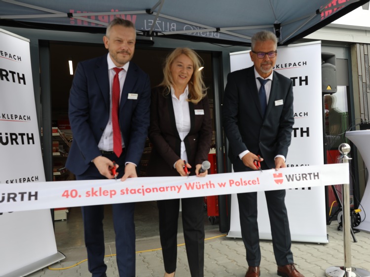 Würth Polska świętuje otwarcie 40. sklepu stacjonarnego!
