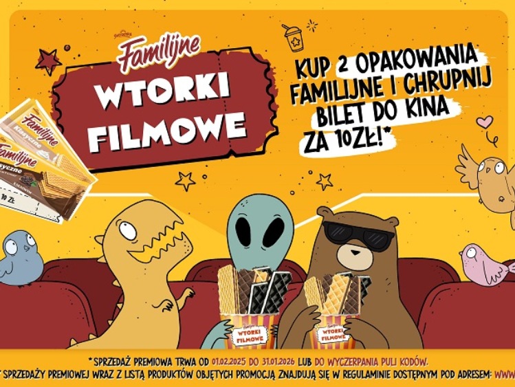 1 lutego br. wystartowały „Familijne Wtorki Filmowe”