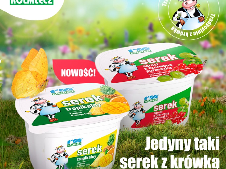 Kultowe serki Rolmlecz w nowej odsłonie
