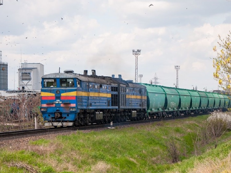 W czerwcu Ukraina wyeksportowała koleją ponad 2 mln ton zboża